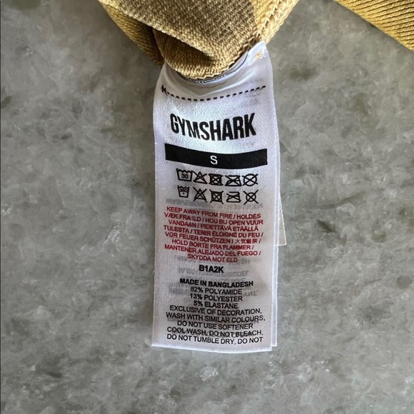 Gymshark Adapt Camo Seamless Savannah Yellow - Picture 4 of 4